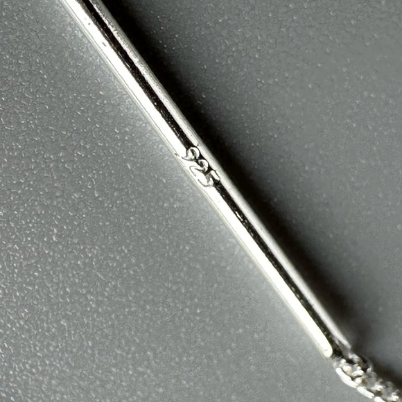 Sterling Silver Lightning Bolt Dangle Threader Earrings - Picture 4 of 6